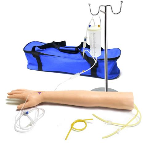 fake iv bag|dummy arm for phlebotomy.